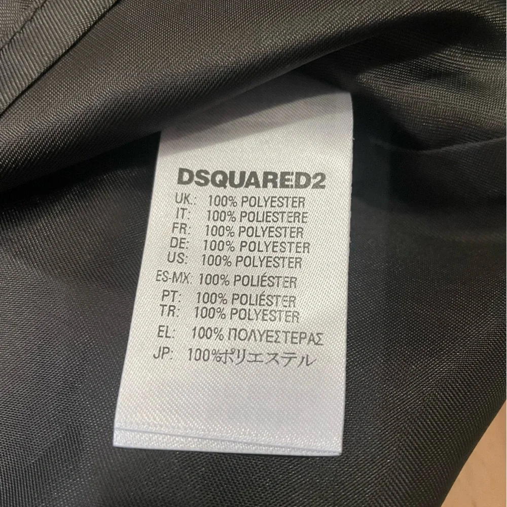 Dsquared2‎ Black Long Sleeves Pleated Bottom Shift Dress Size Girls 14 Years